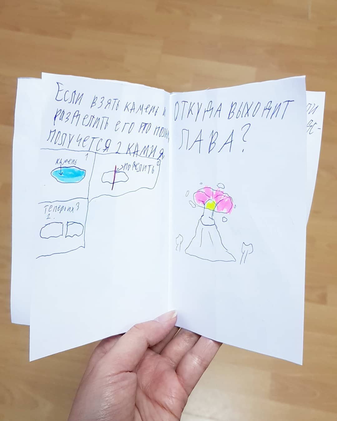 Детский рисунок для журнала OYLA 2